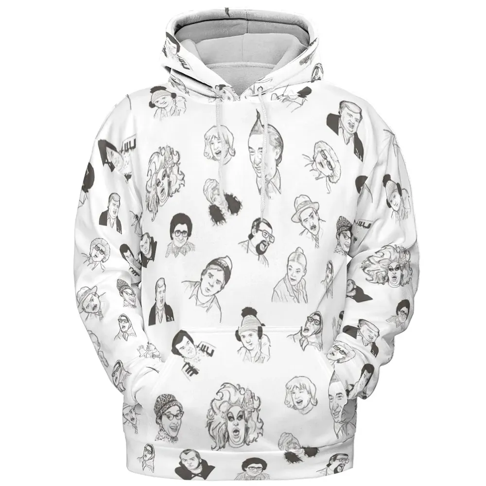 Second City Television Characters All-over Print Hoodie - 2
