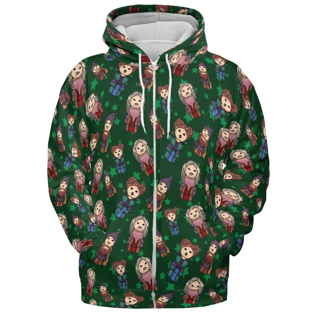 Hocus Pocus Little Witches All-over Print Hoodie - 3