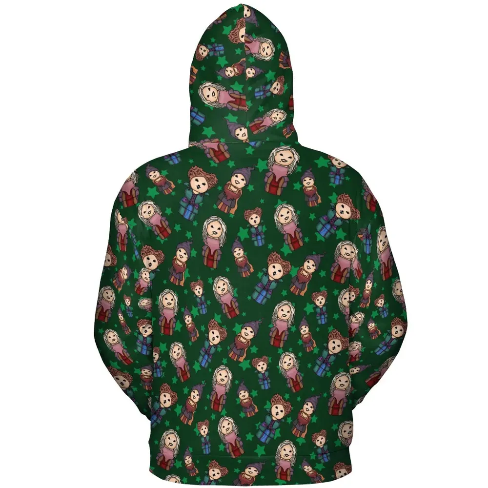 Hocus Pocus Little Witches All-over Print Hoodie - 4