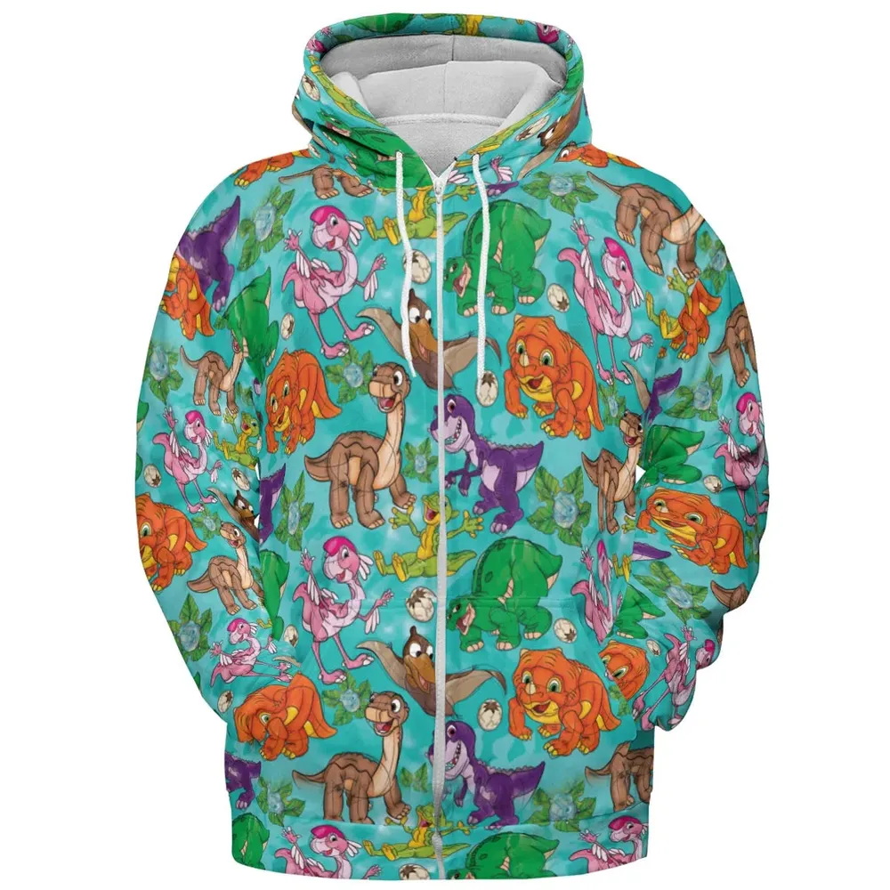 Squad Goals The Land Before Time All-over Print Hoodie - 3