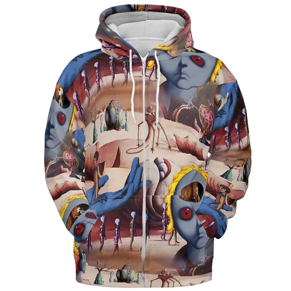Panorama Moments Fantastic Planet All-over Print Hoodie - 3