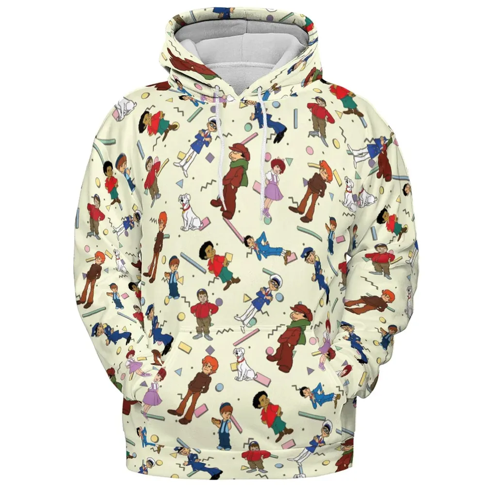 The Little Rascals Cartoon Characters All-over Print Hoodie - 2