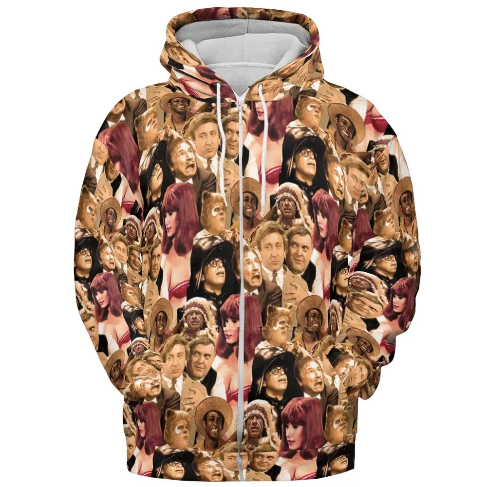 Mel Brook's movies collage All-over Print Hoodie - 3