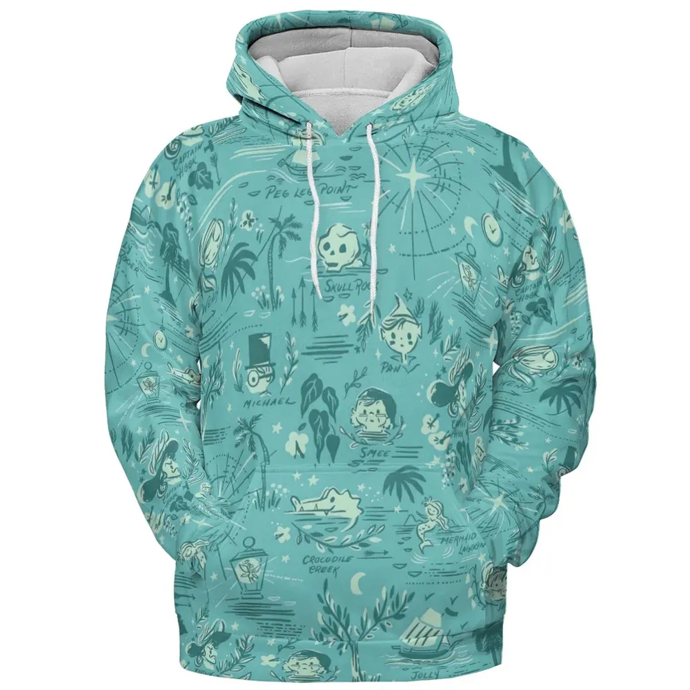Forever Neverland Peter Pan All-over Print Hoodie - 2