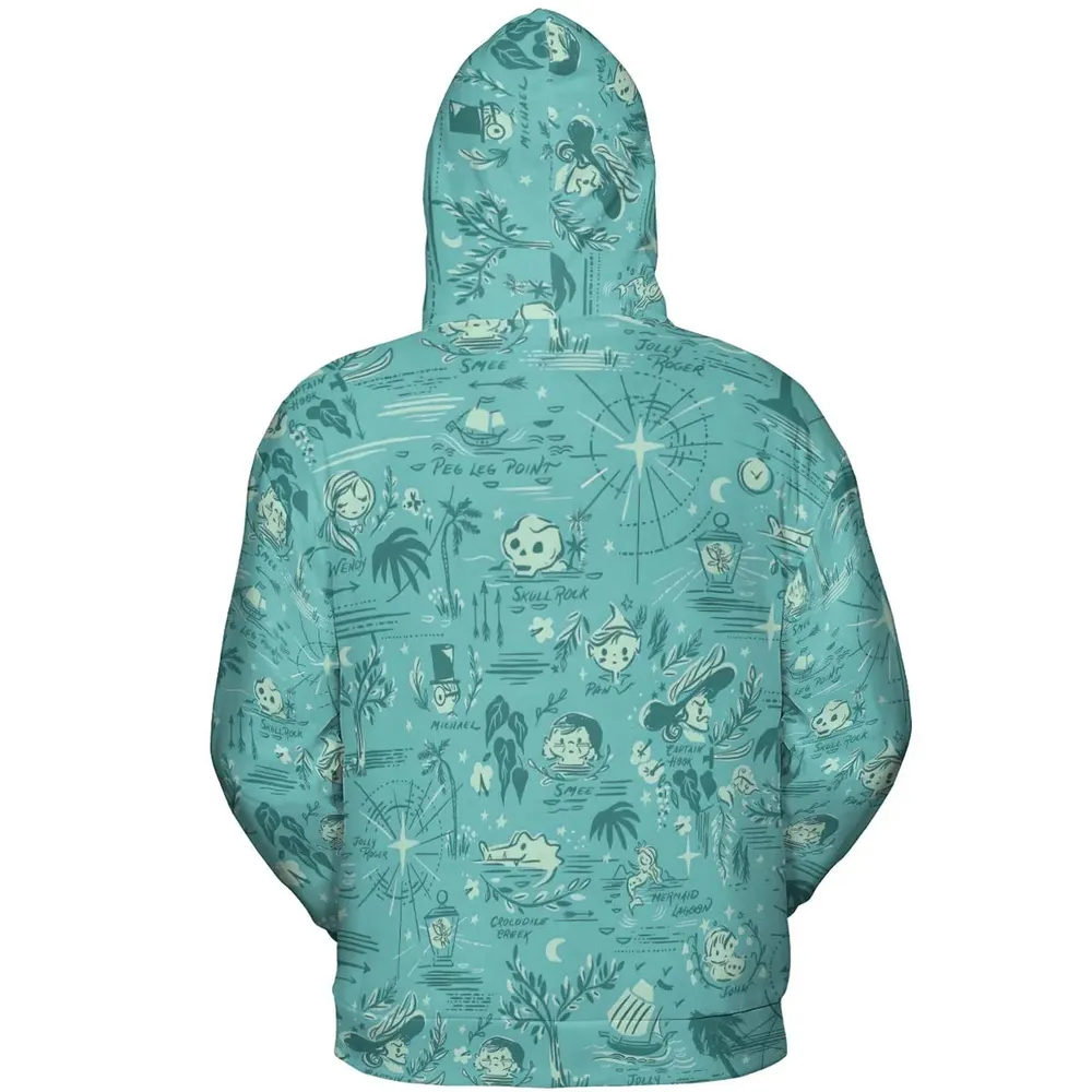 Forever Neverland Peter Pan All-over Print Hoodie - 4
