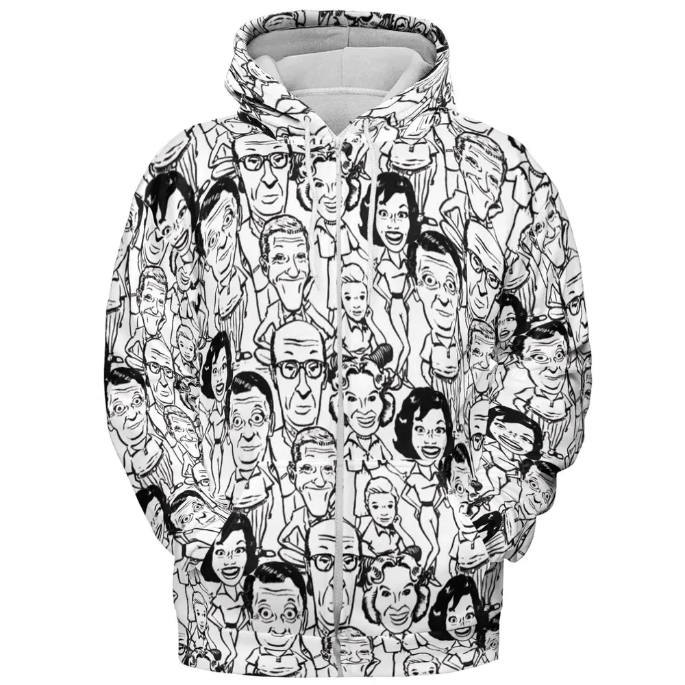 Vintage Dick Van Dyke Show All-over Print Hoodie - 3