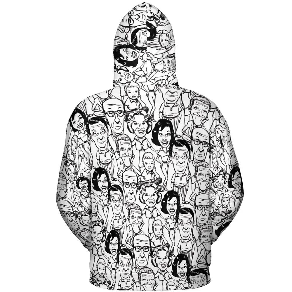 Vintage Dick Van Dyke Show All-over Print Hoodie - 4