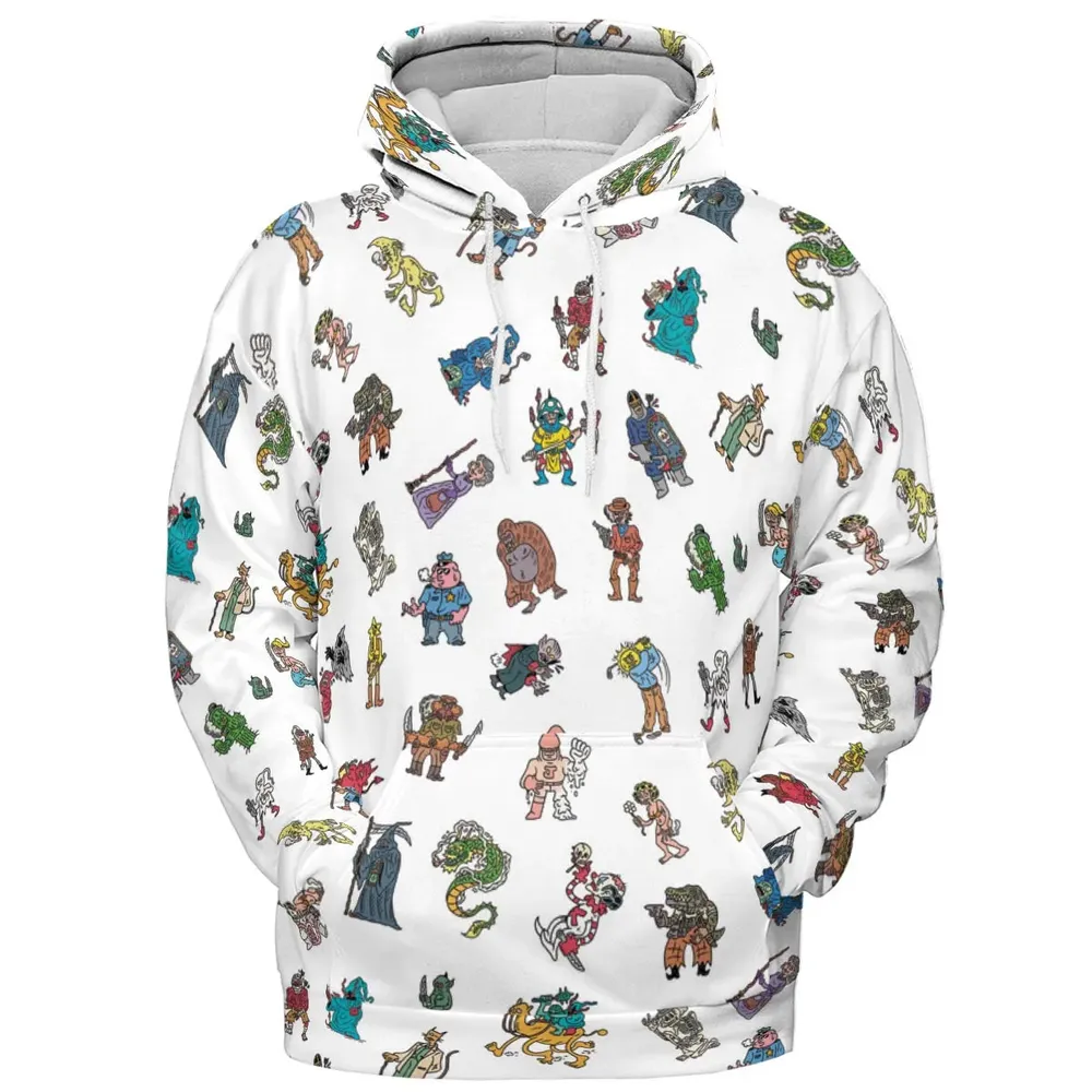 Characters Of Scumby All-over Print Hoodie - 2