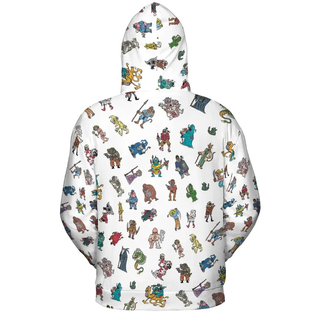 Characters Of Scumby All-over Print Hoodie - 4