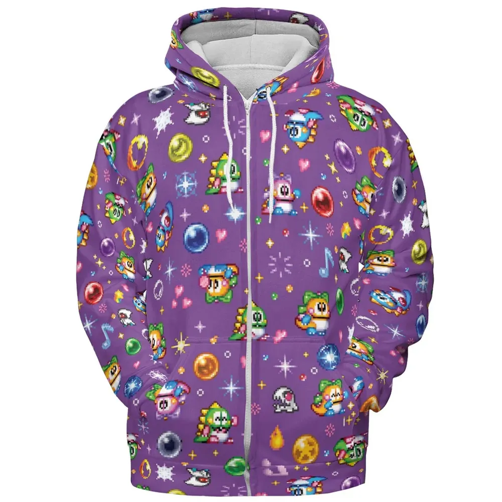 Bubble Bobble Classic All-over Print Hoodie - 3