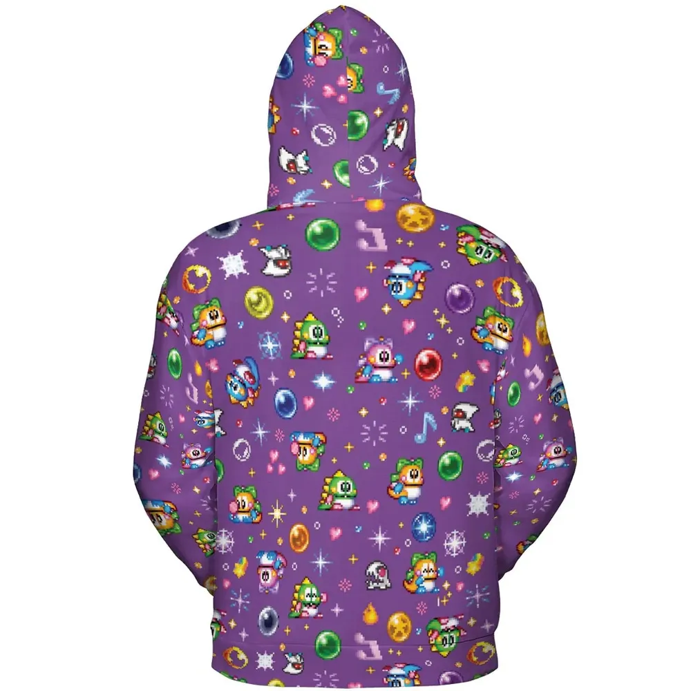 Bubble Bobble Classic All-over Print Hoodie - 4