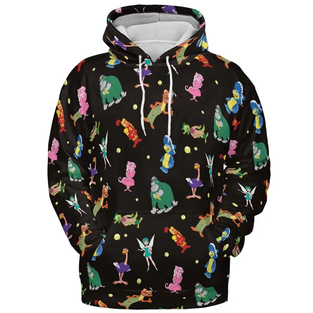 Willy's Vintage Charracters All-over Print Hoodie - 2