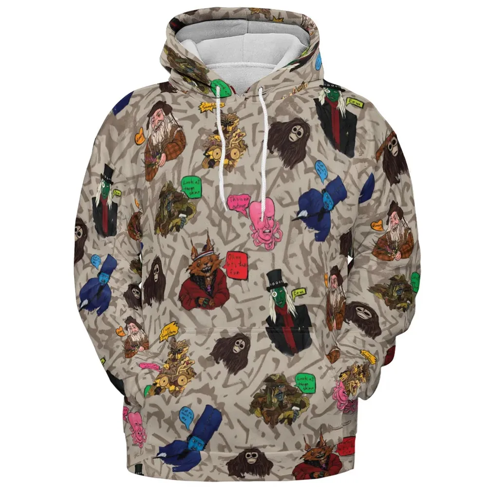 Look At Them Shine Mighty Boosh All-over Print Hoodie - 2