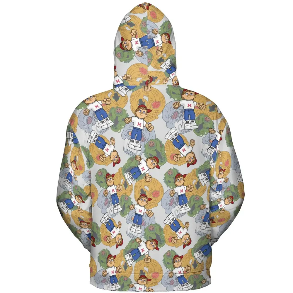 Mighty Max Monster All-over Print Hoodie - 4