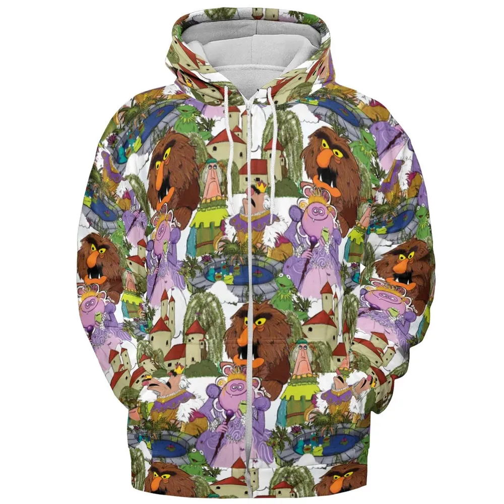 The Frog Prince Tales from Muppetland All-over Print Hoodie - 3