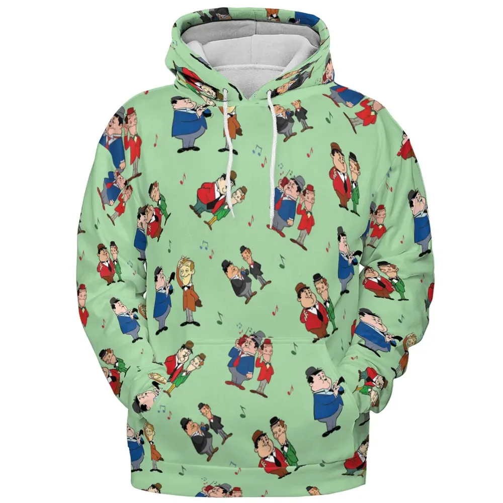 Another Fine Mess Laurel And Hardy All-over Print Hoodie - 2