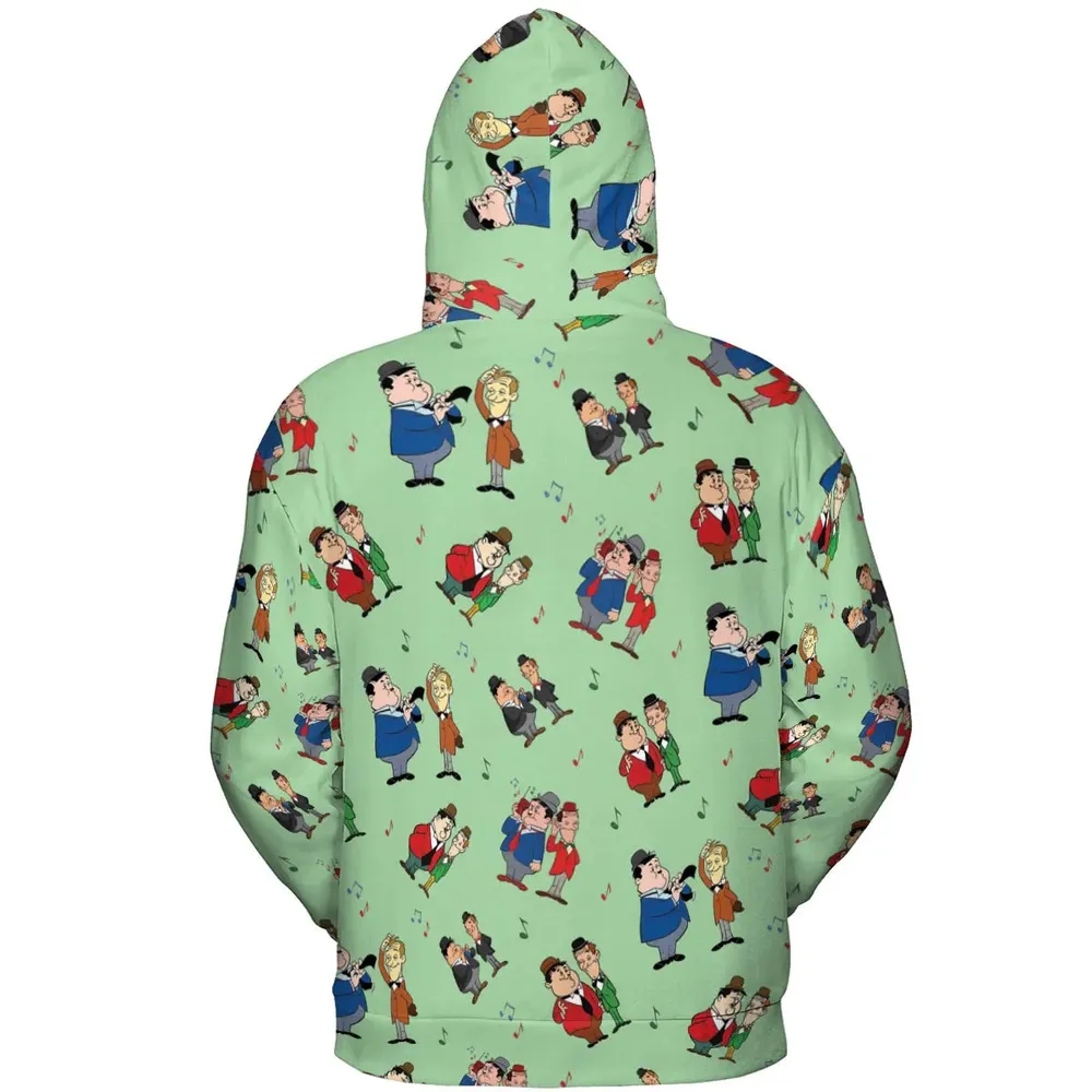 Another Fine Mess Laurel And Hardy All-over Print Hoodie - 4
