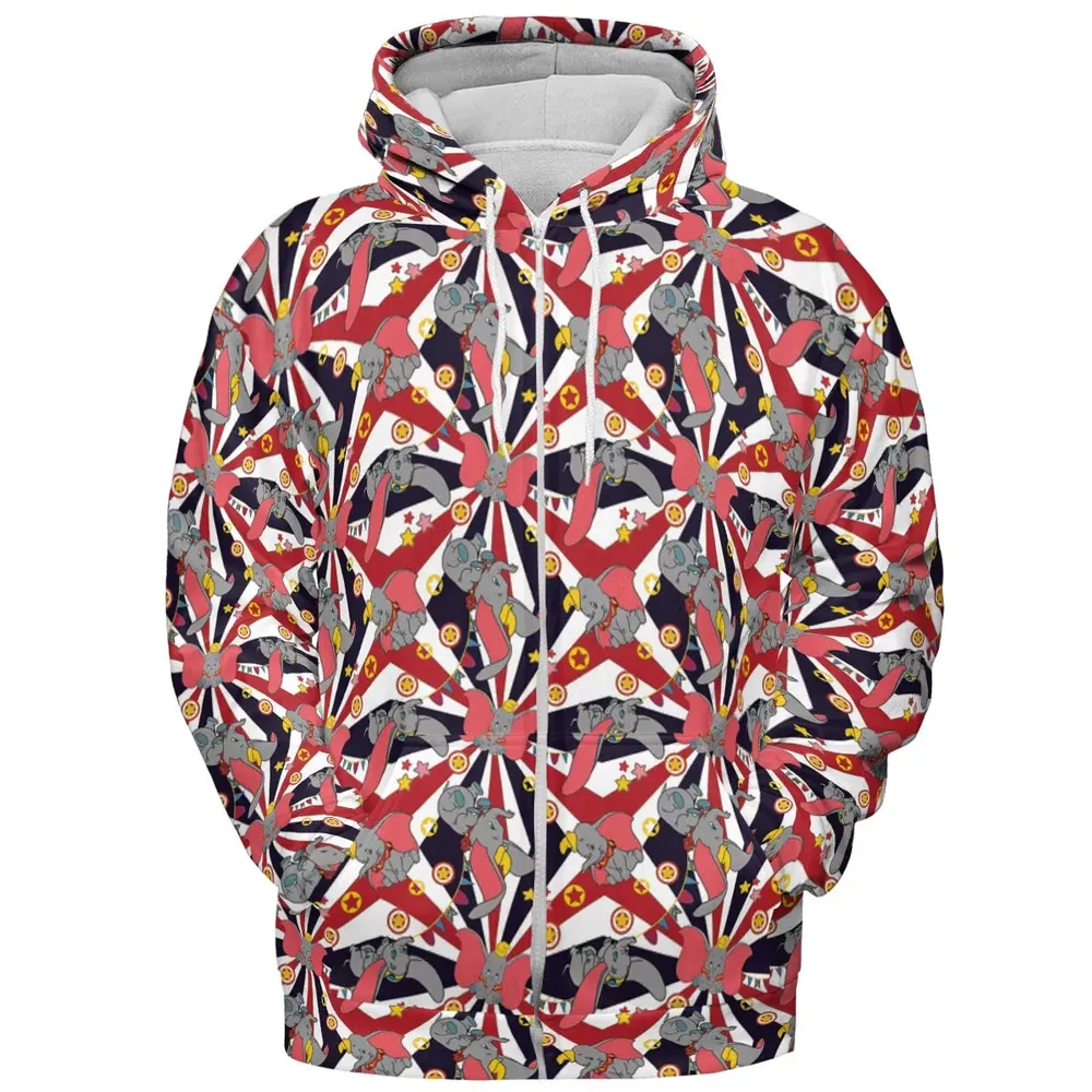 Dumbo's Circus All-over Print Hoodie - 3