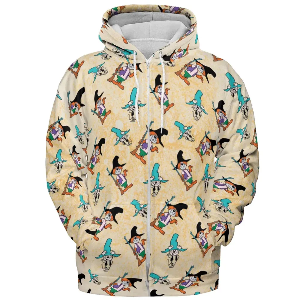Punkin' Puss & Mushmouse All-over Print Hoodie - 3