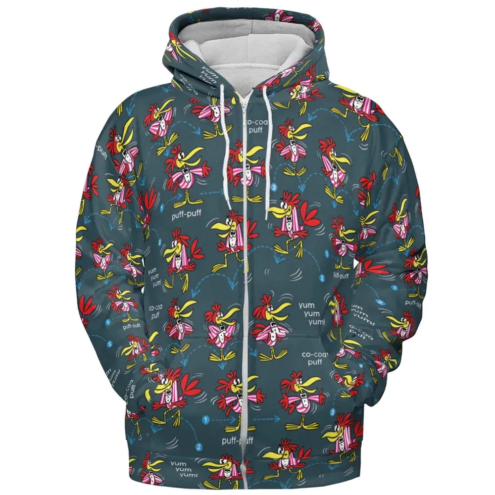 Do The Cuckoo Bird Stomp All-over Print Hoodie - 3