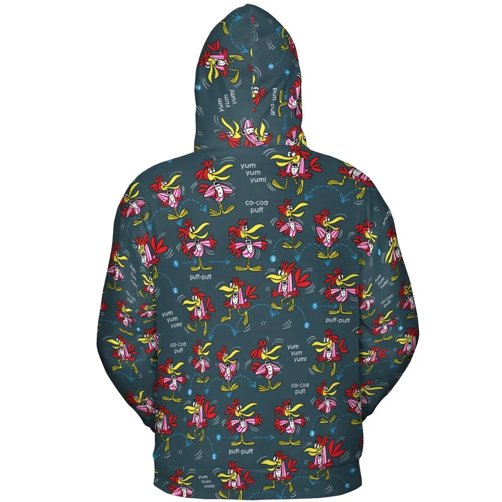 Do The Cuckoo Bird Stomp All-over Print Hoodie - 4