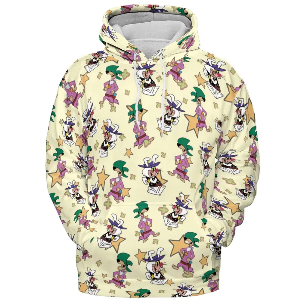 Ricochet Rabbit And Droop-A-Long All-over Print Hoodie - 2