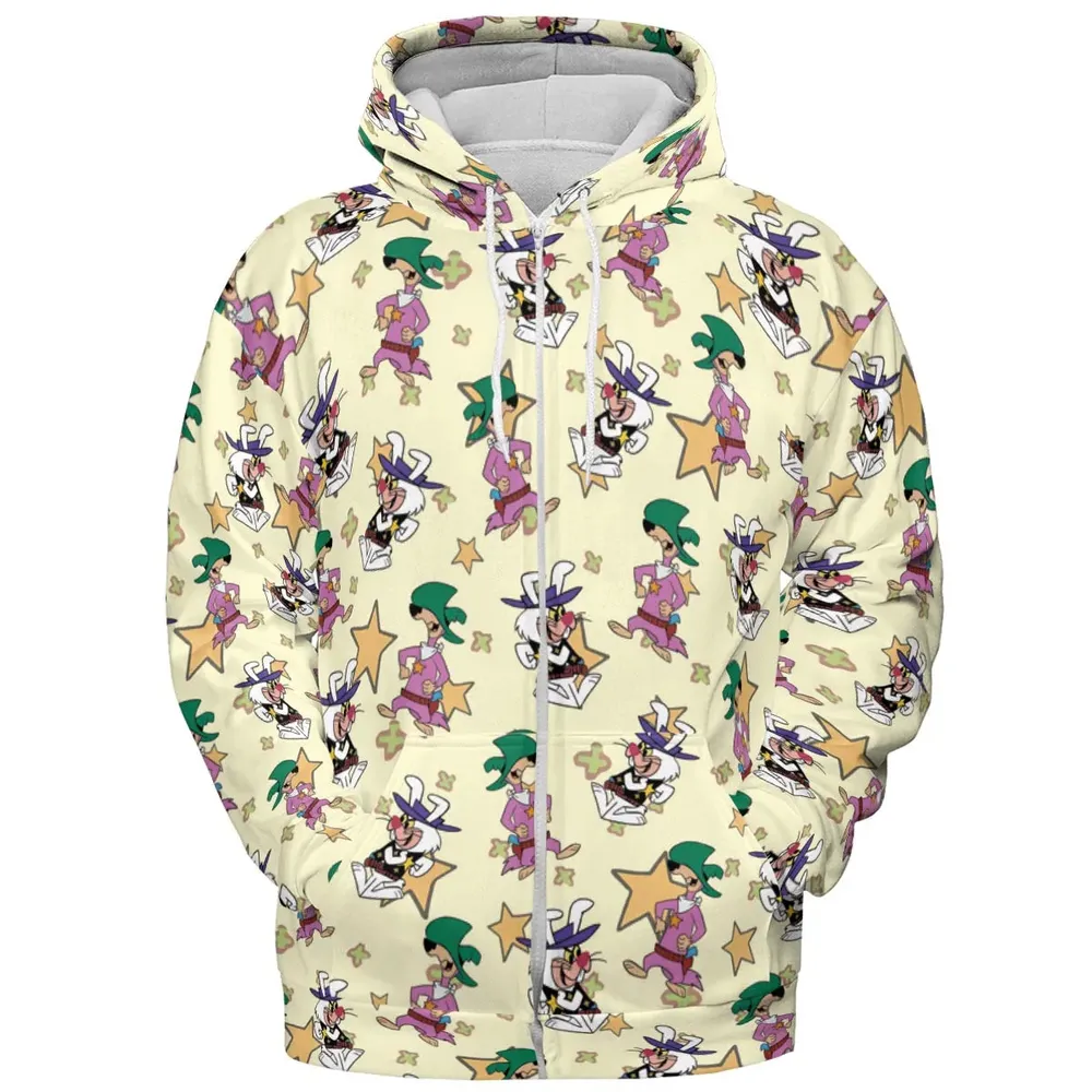Ricochet Rabbit And Droop-A-Long All-over Print Hoodie - 3