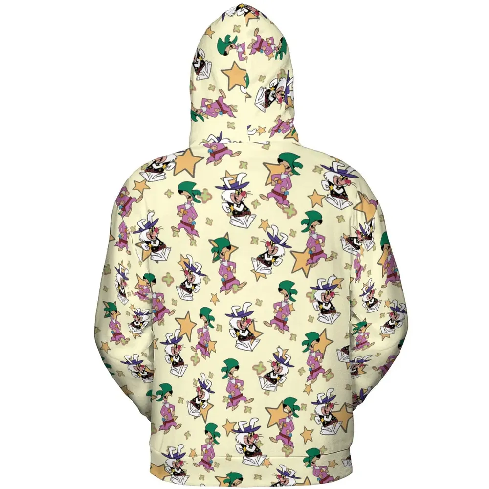 Ricochet Rabbit And Droop-A-Long All-over Print Hoodie - 4