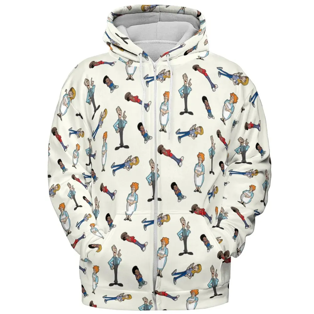 Different Strokes Drip All-over Print Hoodie - 3