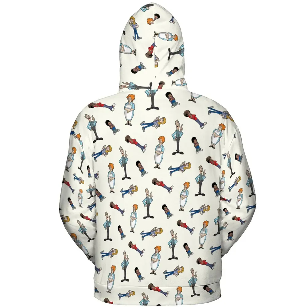 Different Strokes Drip All-over Print Hoodie - 4