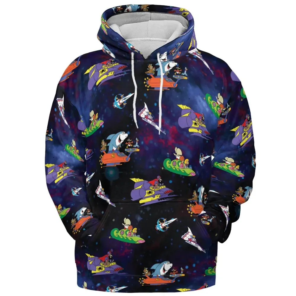 Yogi’s Space Race All-over Print Hoodie - 2