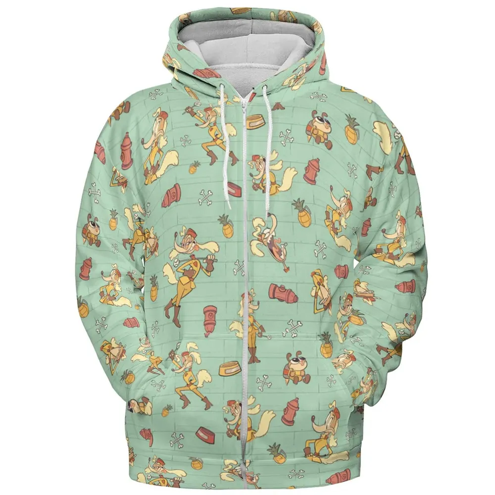 Sergeant O'Fera Cuphead All-over Print Hoodie - 3