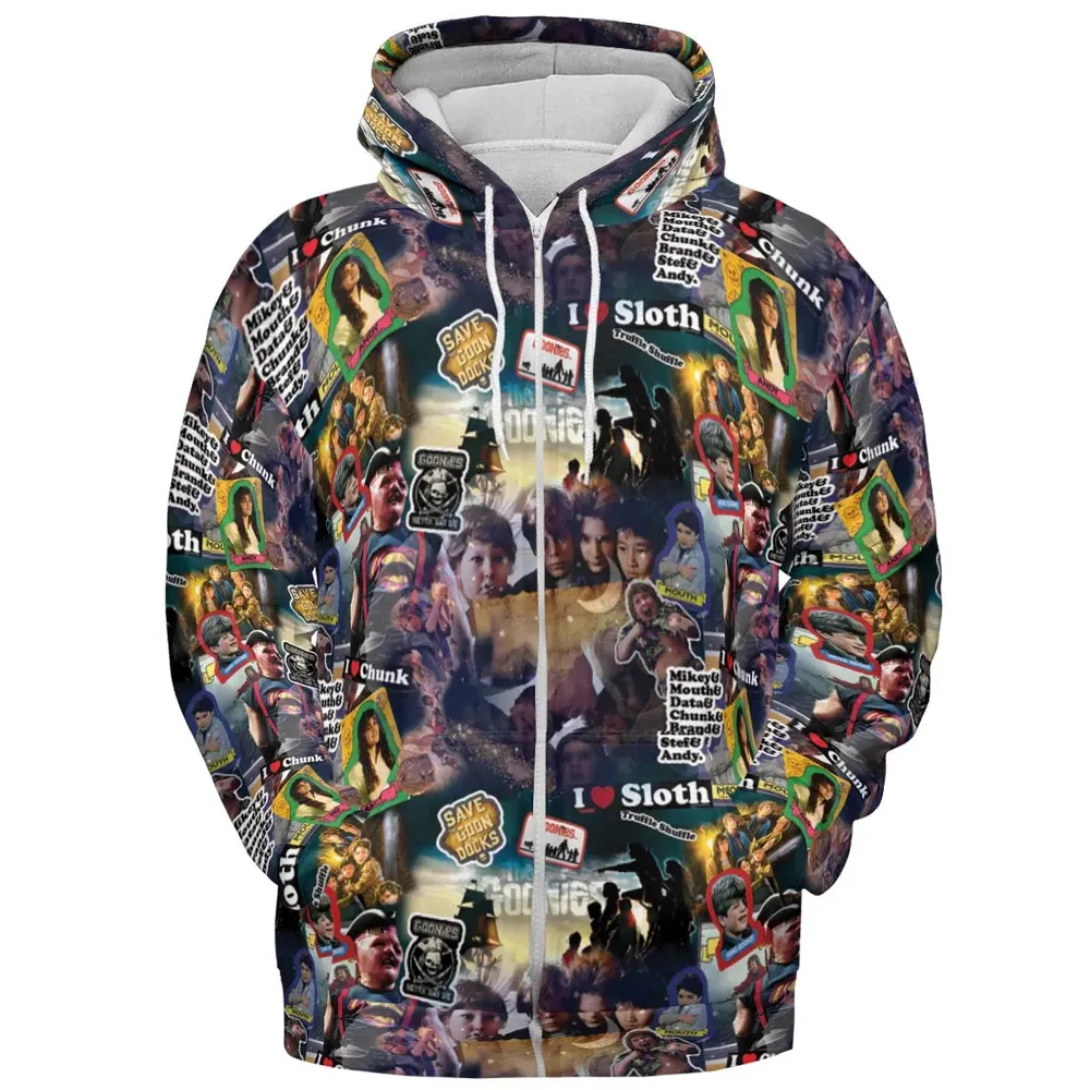 Goonies Rule The Goonies All-over Print Hoodie - 3