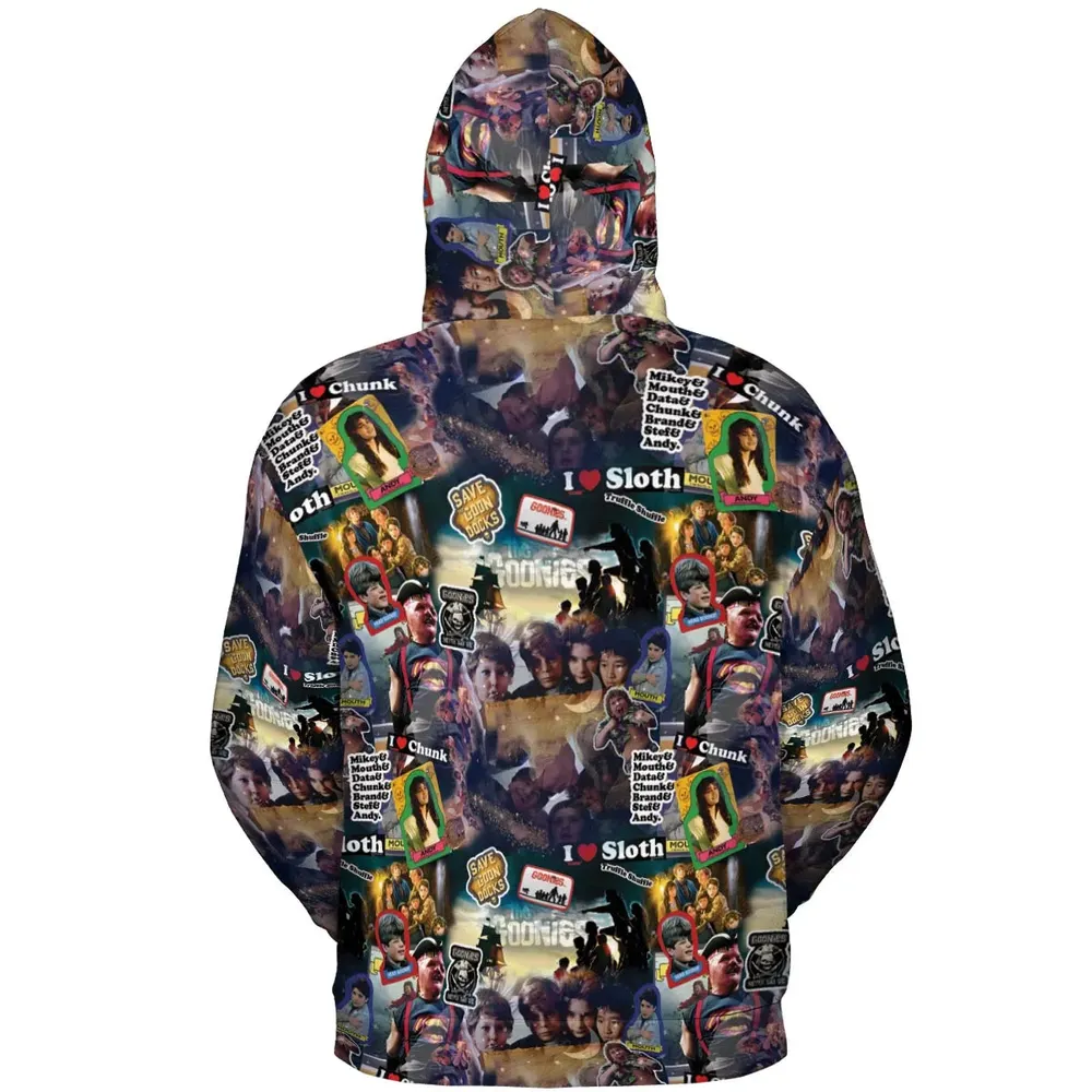 Goonies Rule The Goonies All-over Print Hoodie - 4