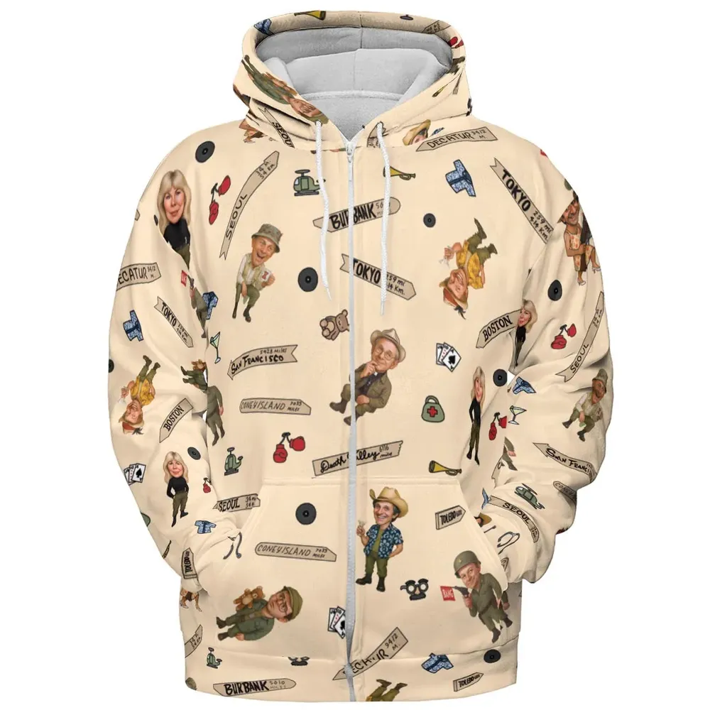 Best Care Anywhere in Korea M*A*S*H All-over Print Hoodie - 3