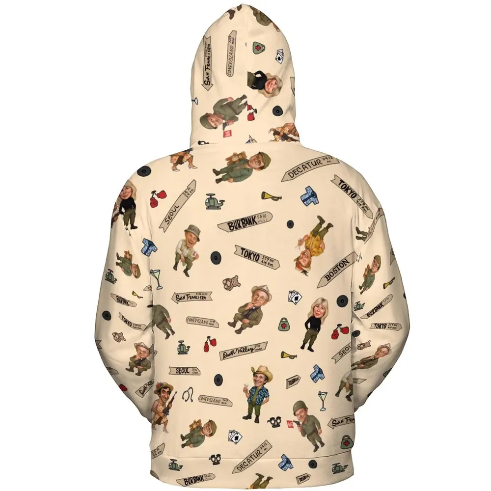 Best Care Anywhere in Korea M*A*S*H All-over Print Hoodie - 4
