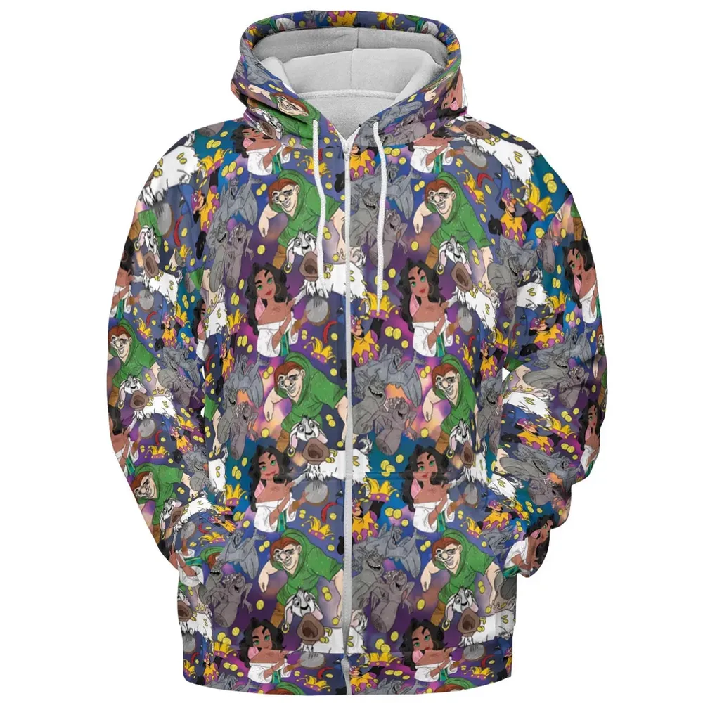 The Hunchback of Notre-Dame All-over Print Hoodie - 3
