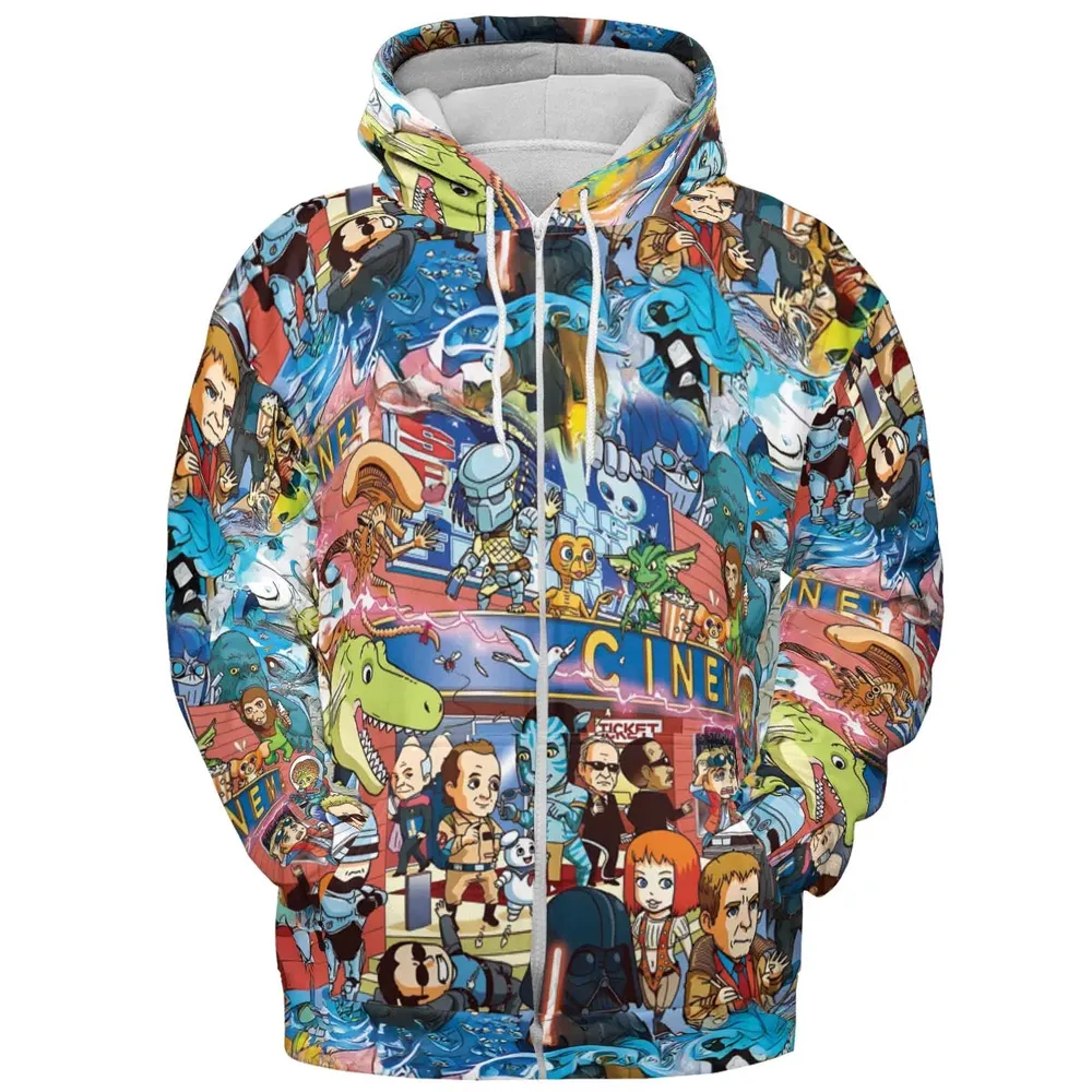 A Space Odyssey All-over Print Hoodie - 3