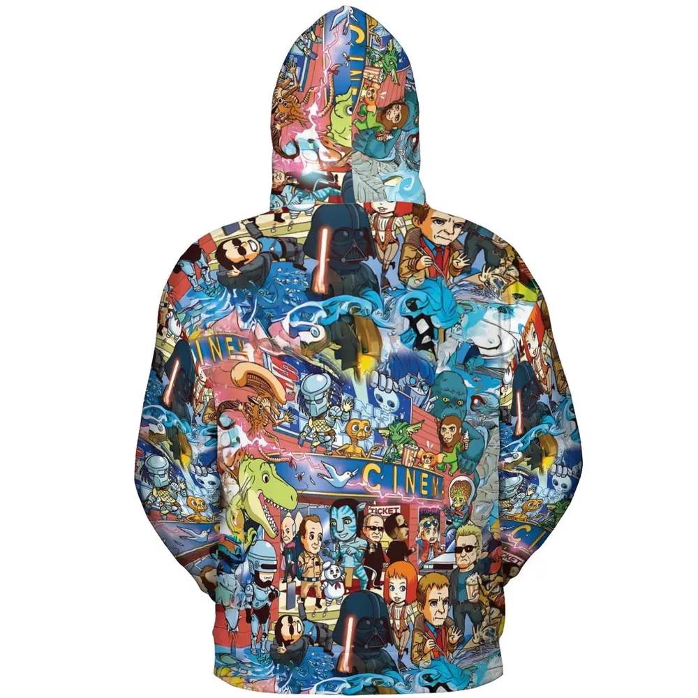A Space Odyssey All-over Print Hoodie - 4