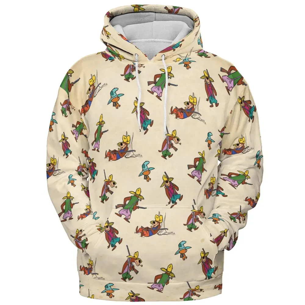 Hillbilly Cool Paw Rugg All-over Print Hoodie - 2