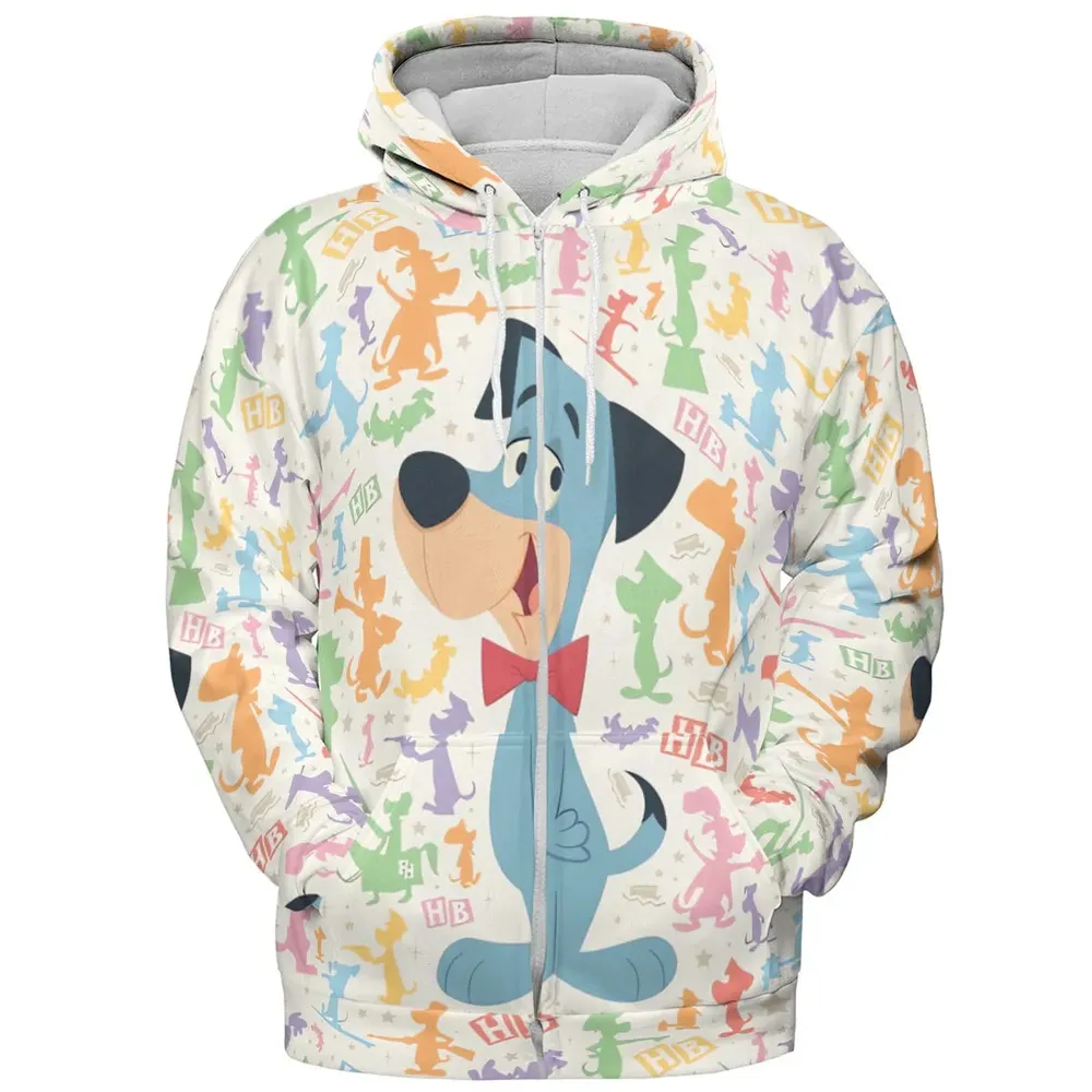 The Huckleberry Hound Show All-over Print Hoodie - 3
