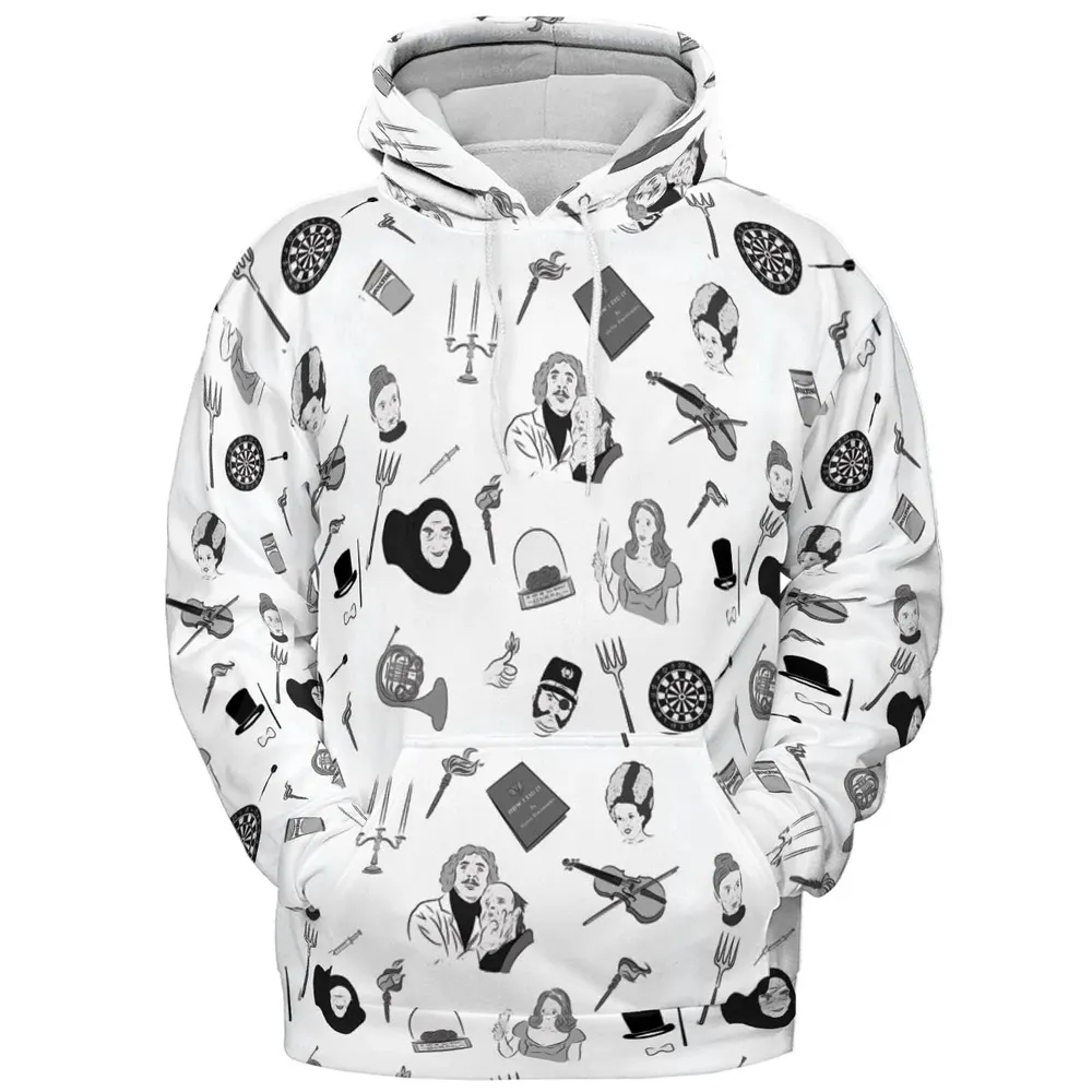 Pronounce Fronkenstein Young Frankenstein All-over Print Hoodie - 2
