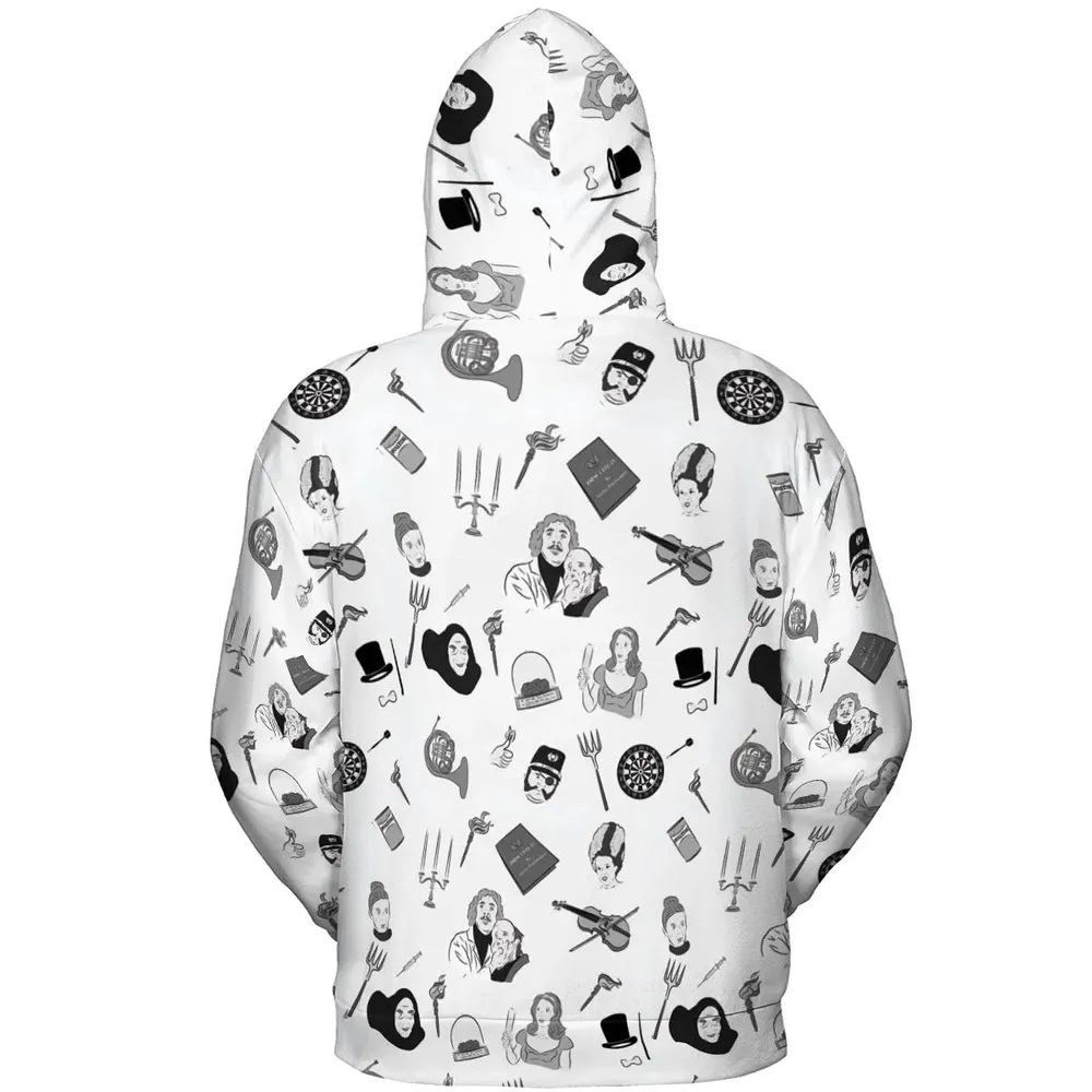 Pronounce Fronkenstein Young Frankenstein All-over Print Hoodie - 4