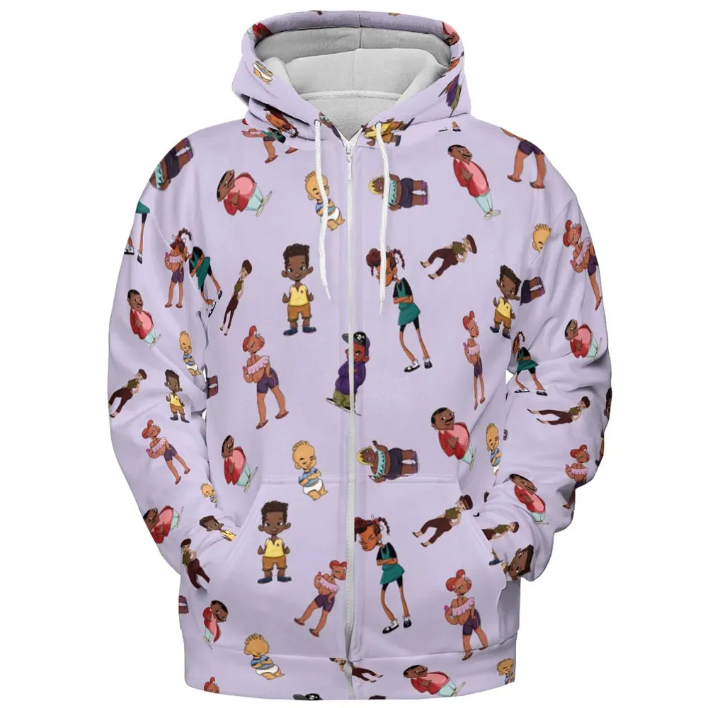 Bebe's Kids Characters All-over Print Hoodie - 3