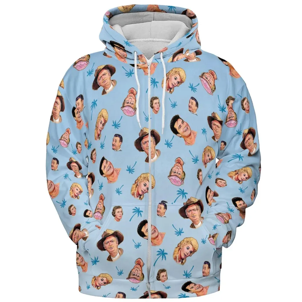 Summer Vibe The Beverly Hillbillies Characters All-over Print Hoodie - 3