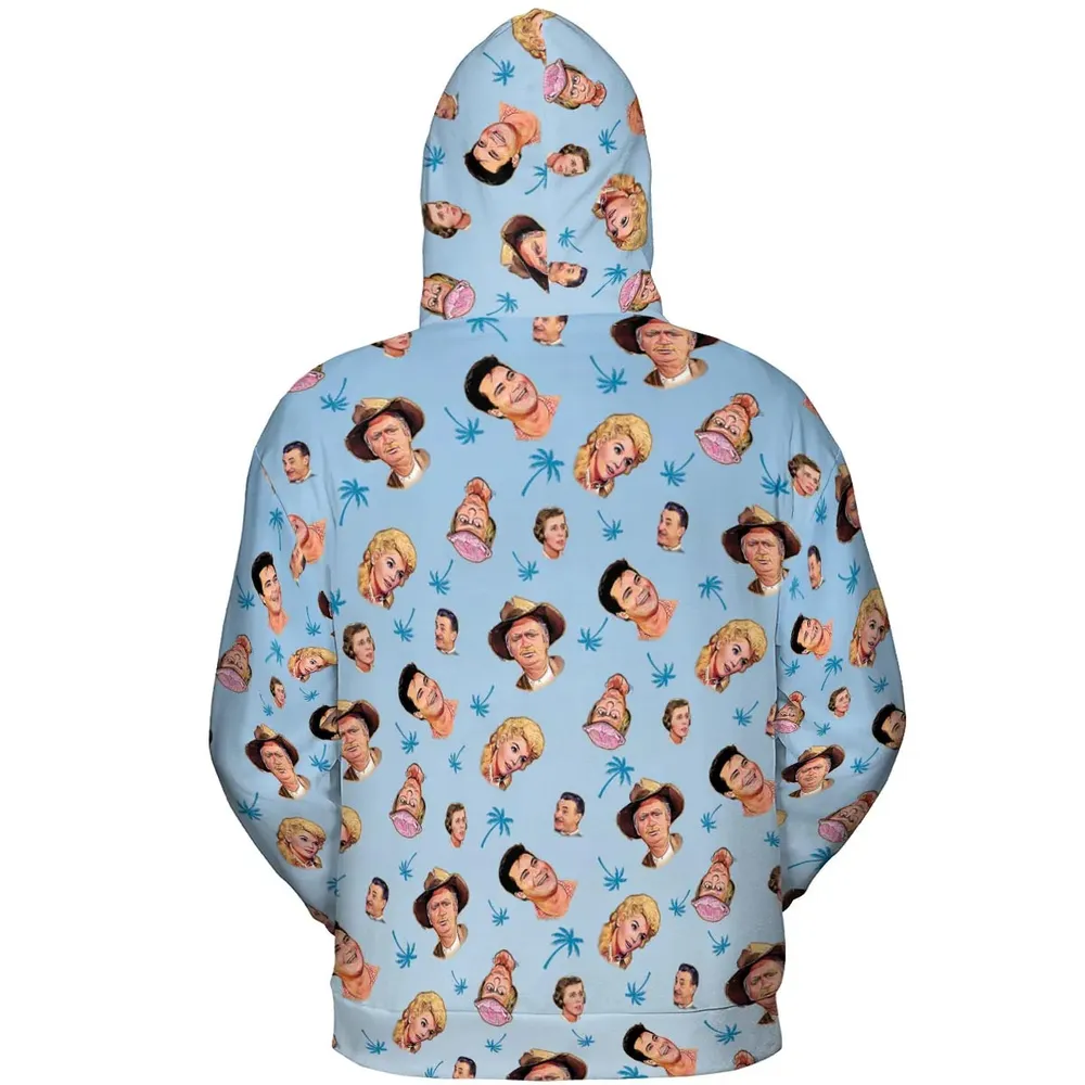 Summer Vibe The Beverly Hillbillies Characters All-over Print Hoodie - 4