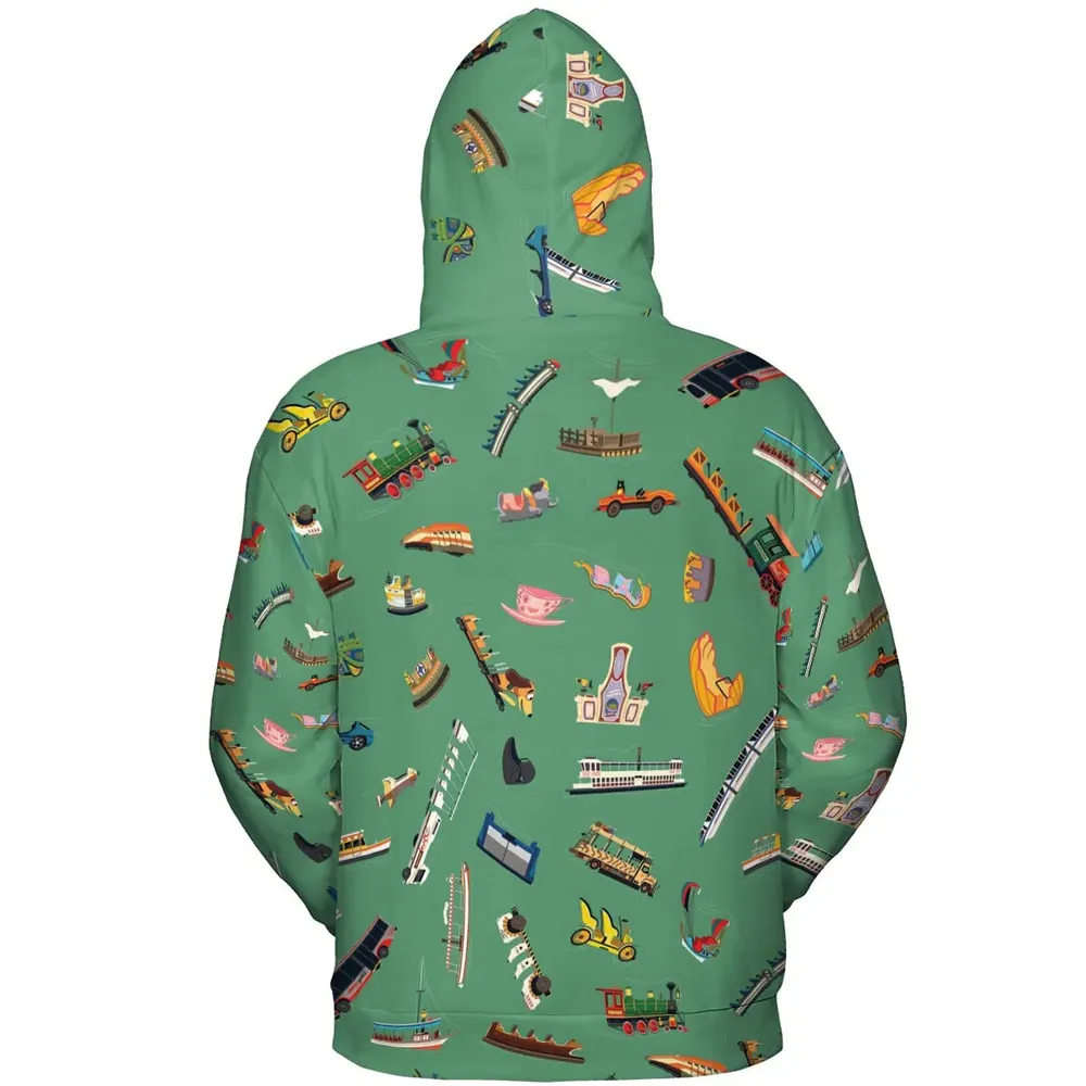 Ride The Vibe All-over Print Hoodie - 4