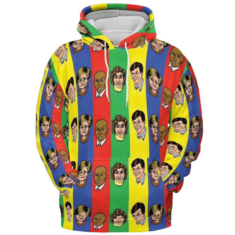 Jerri and Friends Strangers With Candy All-over Print Hoodie - 2