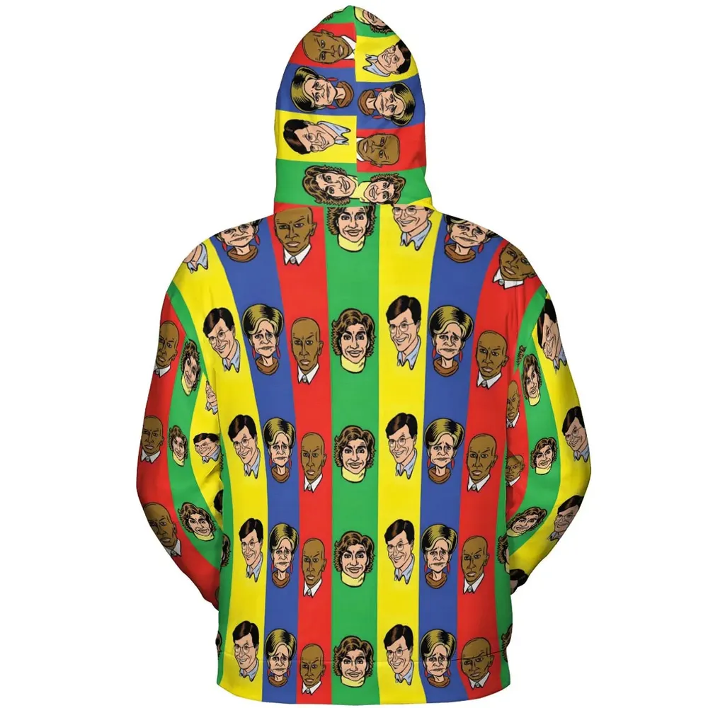 Jerri and Friends Strangers With Candy All-over Print Hoodie - 4