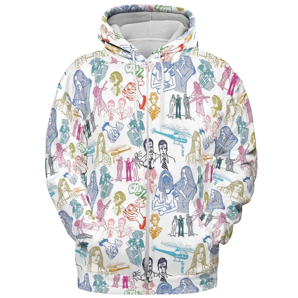 She Has The Strength To Do Anything The Bionic Woman All-over Print Hoodie - 3